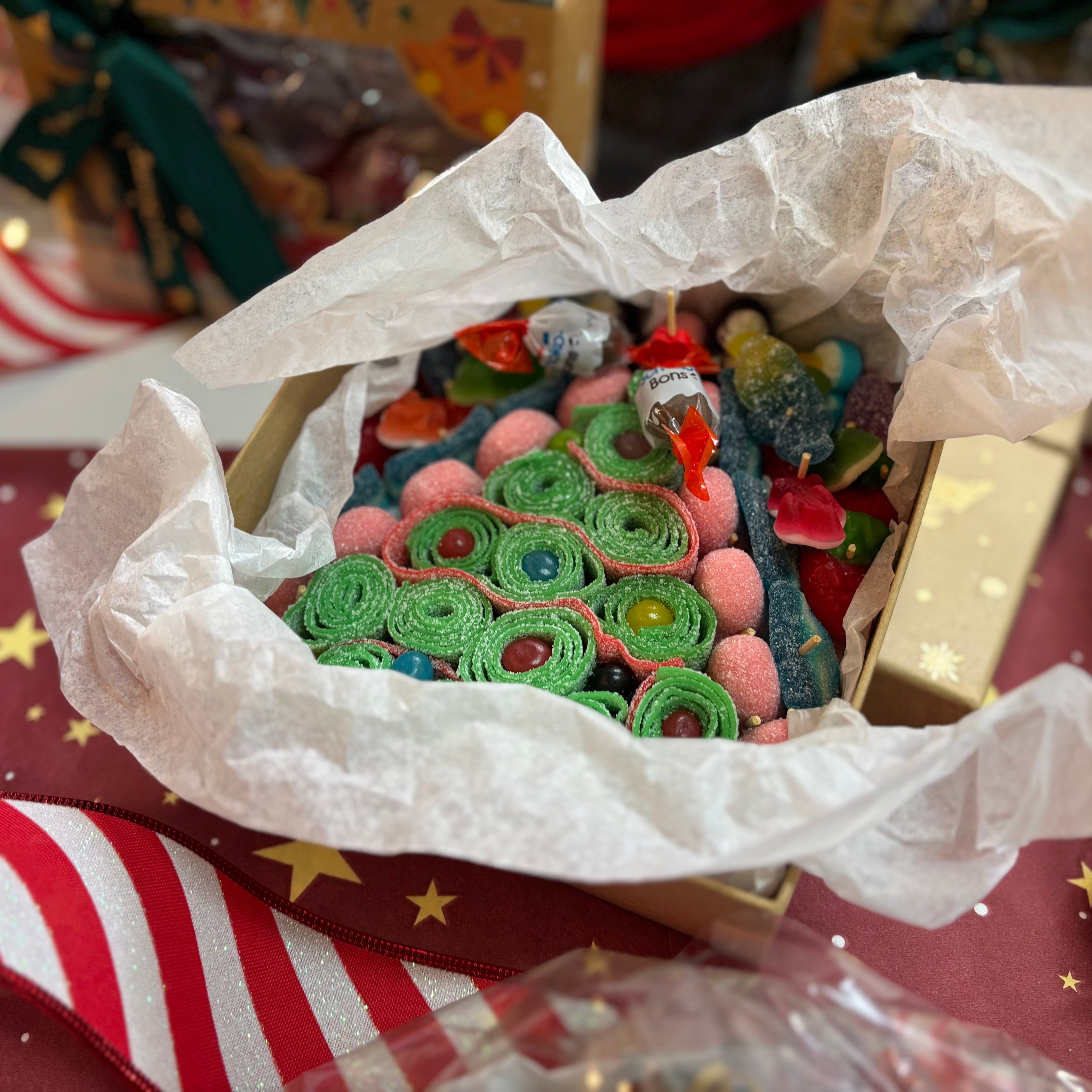 Boîte cadeau à bonbons 🎄