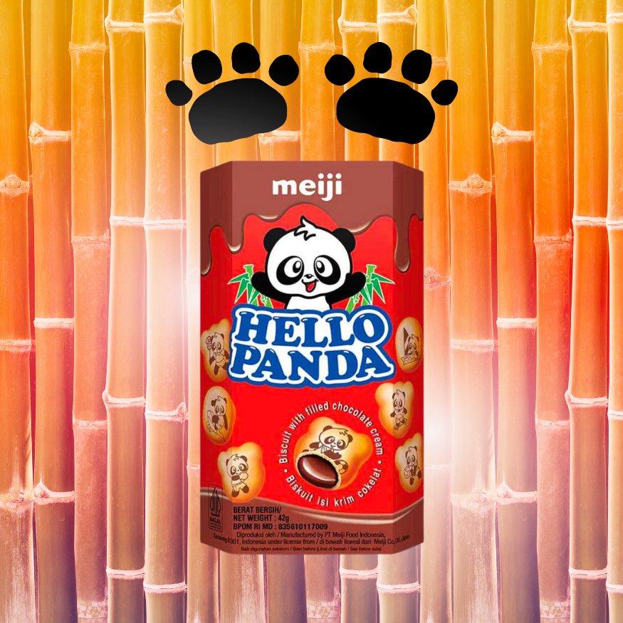 Meiji Hello Panda Chocolat