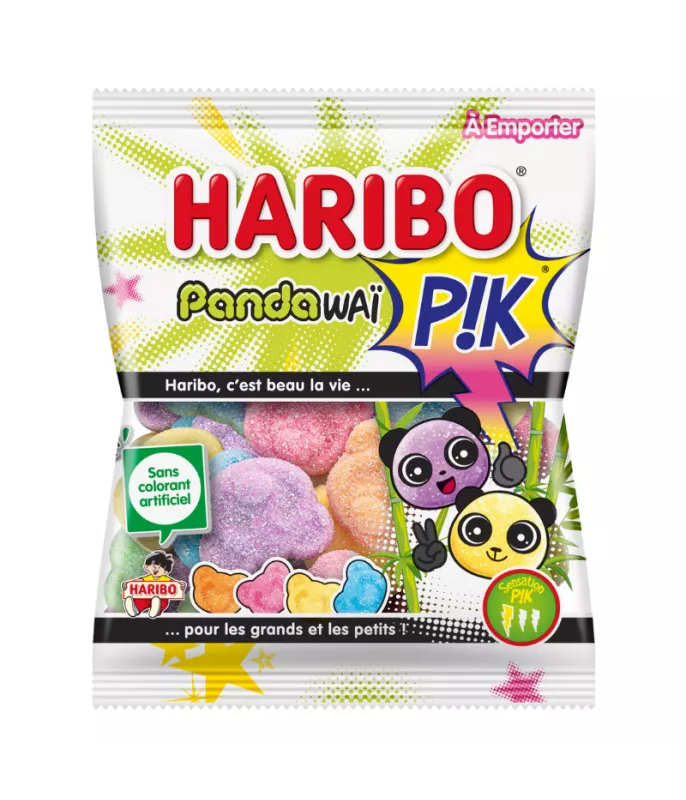 Sachet Haribo PandaWai Pik (100g)